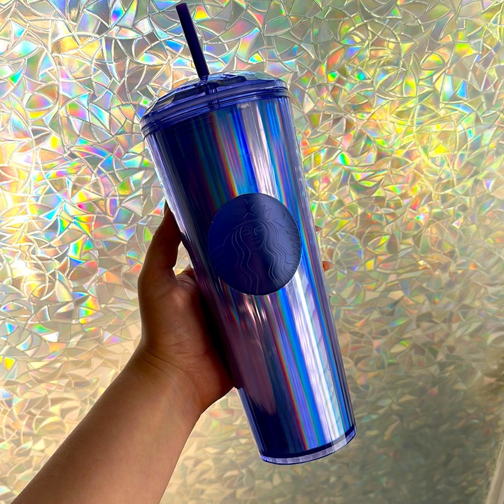 Starbucks Jewel Lid Purple Tumbler - Venti